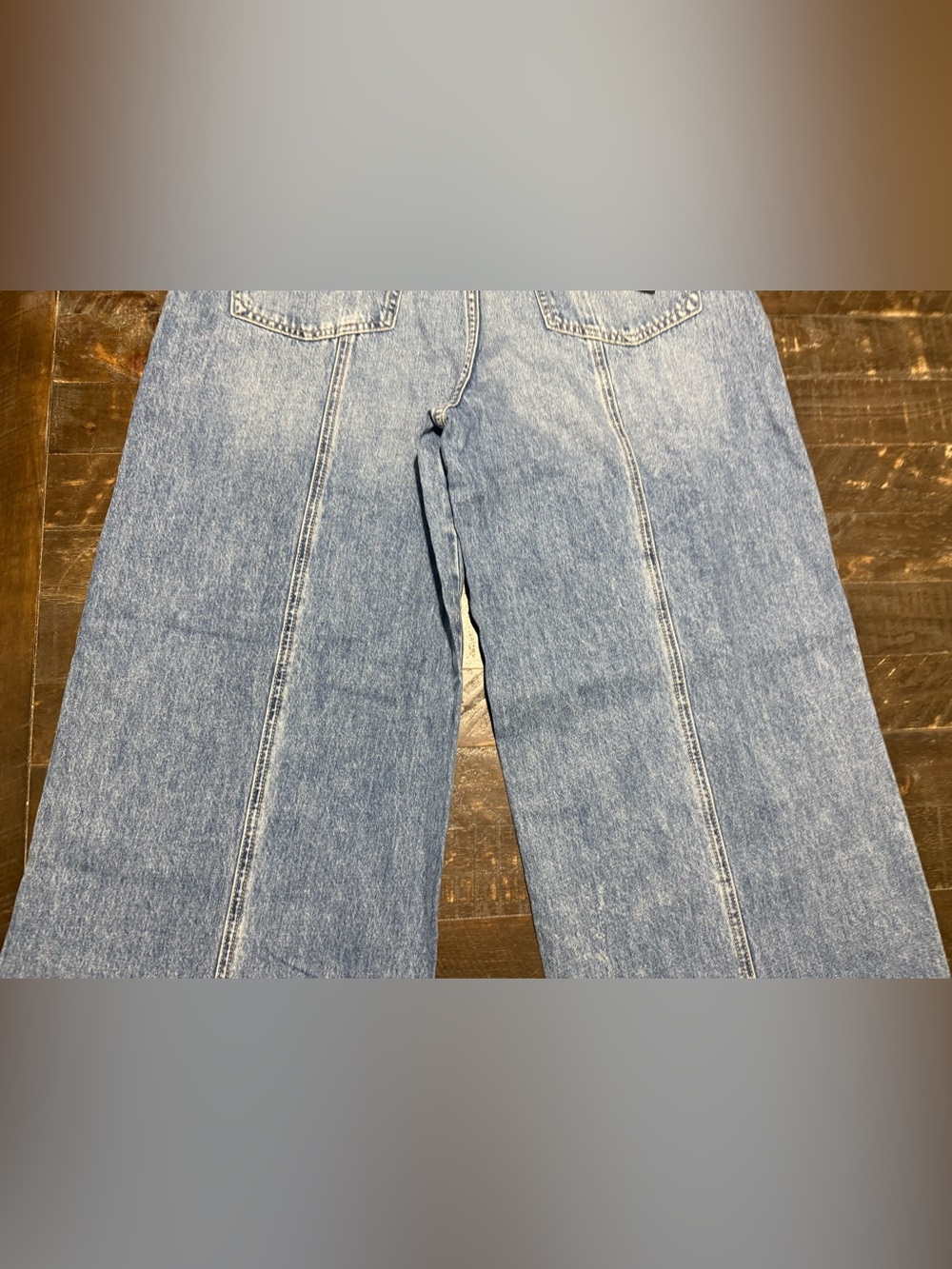 NWT Rag & Bone Marina High Rise Wide Leg Jeans in Liliana Denim Sz 31 Summer Lux - Picture 15 of 15